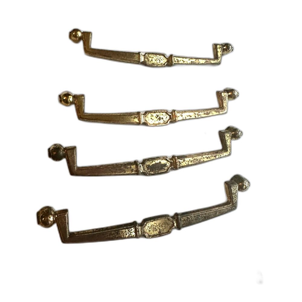 Mid Century Pulls - Set of 4 - 5.25" Center to Center -Hardware Refinish Vintage